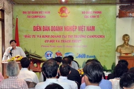 Giúp doanh nghiệp Việt tìm cơ hội đầu tư ở Campuchia
