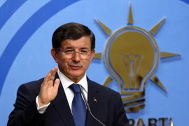 Thủ tướng Thổ Nhĩ Kỳ Ahmet Davutoglu. (Nguồn: AFP/TTXVN)