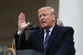 Tổng thống Mỹ Donald Trump. (Nguồn: AFP/TTXVN) 