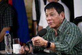 Tổng thống Philippines Rodrigo Duterte. (Nguồn: AFP/TTXVN)