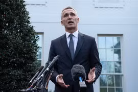 Tổng Thư ký NATO Jens Stoltenberg. (Nguồn: AFP/TTXVN) 