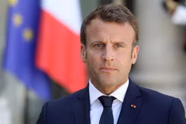Tổng thống Pháp Emmanuel Macron. (Nguồn: AFP/TTXVN) 