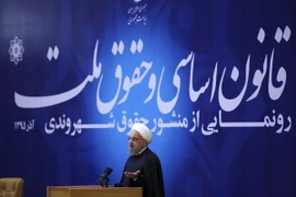 Tổng thống Iran Hassan Rouhani. (Nguồn: AP/TTXVN)