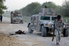 Lực lượng an ninh Afghanistan. (Nguồn: EPA/TTXVN)