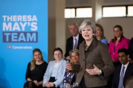 Thủ tướng Anh Theresa May. (Nguồn: EPA/TTXVN)