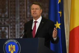 Tổng thống Romania Klaus Iohannis. (Nguồn: AFP/TTXVN)