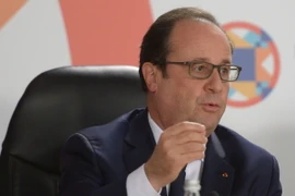 Tổng thống Pháp François Hollande. (Nguồn: AFP/TTXVN)
