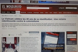 Truyền thông Algeria ca ngợi Chiến thắng 30/4 của nhân dân Việt Nam