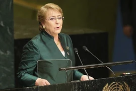 Bà Michelle Bachelet. (Nguồn: AP)
