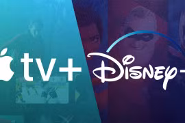 Apple và Disney hướng tới cạnh tranh trực tiếp với 'người tiên phong' Netflix. (Nguồn: medium.com) 