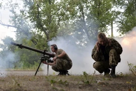 Binh sỹ quân đội Ukraine. (Nguồn: AFP/TTXVN)