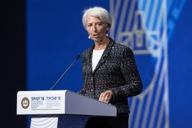 Tổng Giám đốc Quỹ Tiền tệ quốc tế (IMF) Christine Lagarde. (Nguồn: THX/TTXVN)
