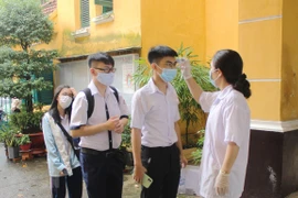 Thí sinh dự thi tốt nghiệp trung học phổ thông. (Ảnh minh họa: Xuân Anh/TTXVN)