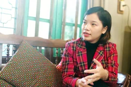 Cô giáo Nguyễn Thúy Quỳnh. (Ảnh: PV/Vietnam+) 