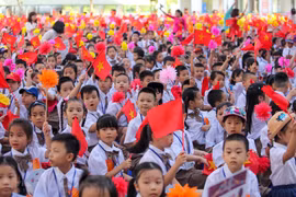 Hà Nội sẽ không tổ chức khai giảng trực tiếp để phòng dịch COVID-19. (Ảnh minh họa: Minh Sơn/Vietnam+)