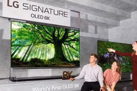 Mẫu tivi OLED 8K màn hình 88 inch của LG. (Nguồn: LG)