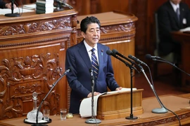 Thủ tướng Nhật Bản Shinzo Abe. (Nguồn: THX/TTXVN)