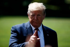 Tổng thống Mỹ Donald Trump trong cuộc họp báo tại Washington DC., ngày 21/8/2019. (Nguồn: THX/TTXVN)