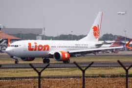Máy bay Boeing 737 Max do hãng hàng không Lion Air vận hành. (Nguồn: Ars Technica)