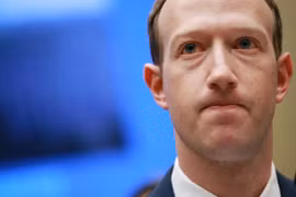 Giám đốc điều hành Facebook Mark Zuckerberg. (Nguồn: Getty Images)