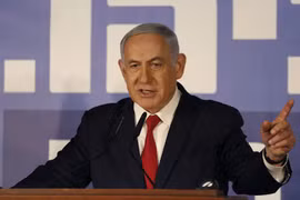 Thủ tướng Israel Benjamin Netanyahu. (Nguồn: AFP)