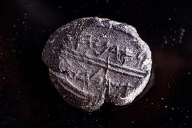 Cận cảnh chiếc ấn cổ mới được tìm thấy. (Nguồn: thành phố David)