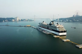 Cảng tàu khách du lịch quốc tế chuyên biệt Hạ Long (tại Bãi Cháy, Hạ Long, Quảng Ninh). Ảnh minh họa. (Nguồn: TTXVN)