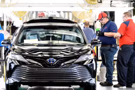 Nhà máy ôtô Toyota ở Mỹ. (Nguồn: usatoday.com)