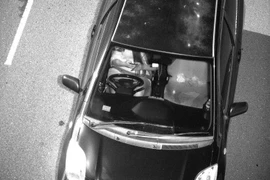 Một vụ lái xe sử dụng điện thoại di động bị camera ghi lại ở Australia. (Nguồn: AP)