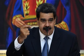 Tổng thống Venezuela Nicolas Maduro phát biểu tại một sự kiện ở Caracas ngày 27/6/2019. (Nguồn: AFP/TTXVN)