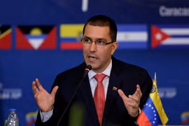 Ngoại trưởng Venezuela Jorge Arreaza. (Nguồn: Reuters)