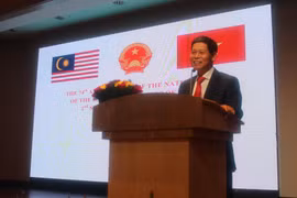 Đại sứ Việt Nam tại Malaysia Lê Quý Quỳnh. (Ảnh: Hà Ngọc/TTXVN)