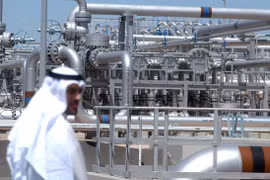 Cơ sở khai thác dầu Al-Rawdhatain ở Kuwait. (Nguồn: AFP/TTXVN)