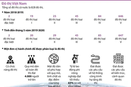 [Infographics] Tốc độ đô thị hóa đang tăng nhanh trên cả nước
