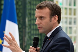 Tổng thống Pháp Emmanuel Macron. (Nguồn: EPA)
