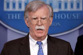 Cố vấn an ninh quốc gia Mỹ John Bolton. (Nguồn: AP)