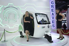 Một mẫu xe lam điện ba bánh của hãng Greaves Cotton. (Nguồn: greavescotton.com)