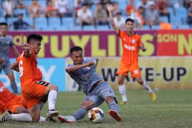 SHB Đà Nẵng thắng Câu lạc bộ Thành phố Hồ Chí Minh với tỷ số 2-0