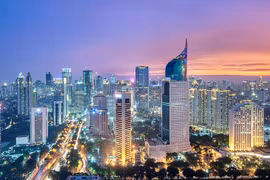Thủ đô Jakarta của Indonesia. (Nguồn: Asialink)