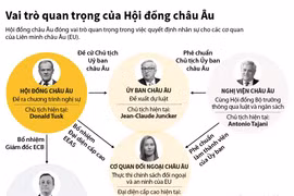 [Infographics] Vai trò quan trọng của Hội đồng châu Âu