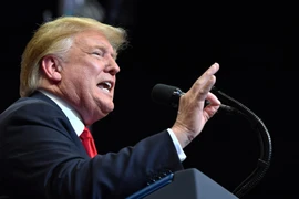 Tổng thống Mỹ Donald Trump phát biểu tại một sự kiện Grand Rapids, Michigan ngày 28/3/2019. (Nguồn: AFP/TTXVN)