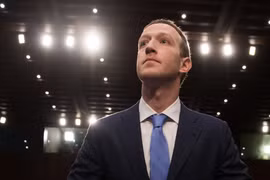 Giám đốc điều hành Facebook Mark Zuckerberg. (Nguồn: Getty Images)