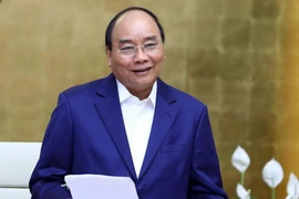 Thủ tướng Nguyễn Xuân Phúc phát biểu. (Ảnh: Thống Nhất/TTXVN)