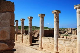 Các cột cổ trong Khu khảo cổ Kato Pafos, Cộng hòa Cyprus. Ảnh minh họa. (Nguồn: Shutterstock)
