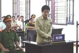 Bị cáo Xệng Vàng tại phiên tòa sơ thẩm. (Ảnh: Võ Dung/TTXVN)