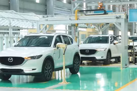Nhà máy Thaco Mazda của Công ty Cổ phần ôtô Trường Hải. (Ảnh: Thống Nhất/TTXVN)