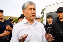 Cựu Tổng thống Kyrgyzstan Almazbek Atambayev. (Nguồn: Reuters)