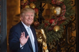 Tổng thống đắc cử Mỹ Donald Trump tại Palm Beach, bang Florida. (Nguồn: AFP/TTXVN)