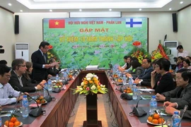 Toàn cảnh Lễ kỷ niệm 10 năm thành lập Hội hữu nghị Việt Nam-Phần Lan. (Nguồn: dangcongsan.vn)
