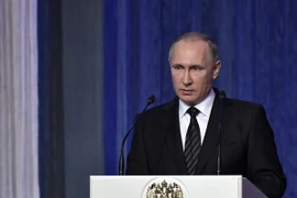 Tổng thống Nga Vladimir Putin. (Nguồn: EPA/TTXVN)